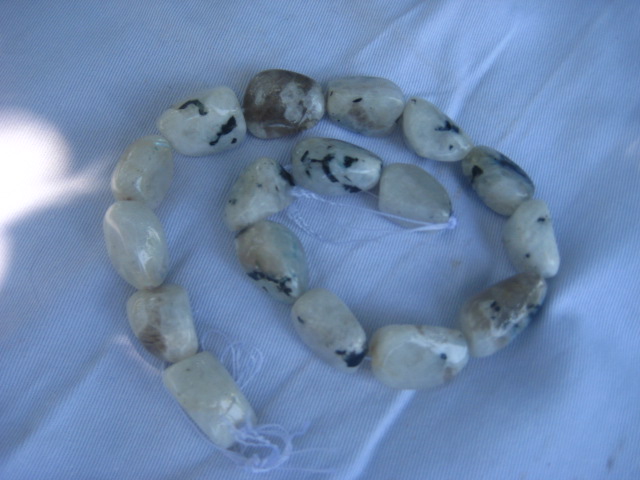 Moonstone Beads mystery, self-discovery, intuition, insight, dreams, the goddess 3337